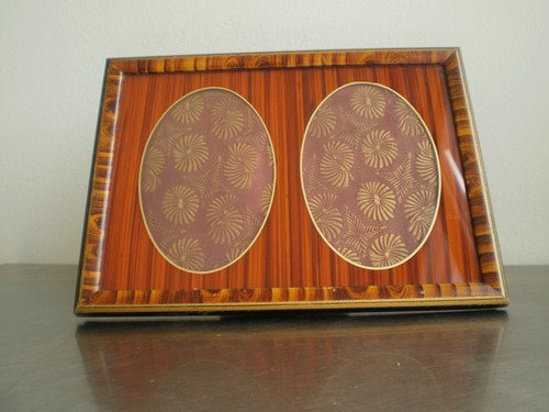 Cadre photo double ancien art - photo,