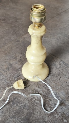 Ancien pied lampe en - pied, de