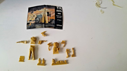 Maquette soldats 1 35 - maquette,