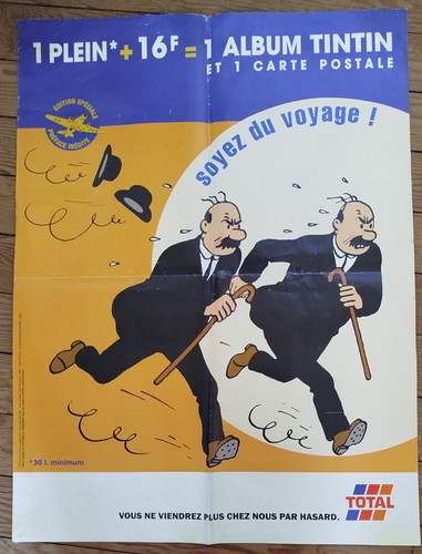 Grande ancienne affiche - grande,