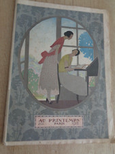 CATALOGUE " AU PRINTEMPS "  MODE - GRANDS MAGASINS - PARIS -