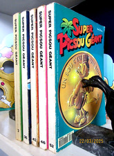 Lot de 5 anciens Super Picsou