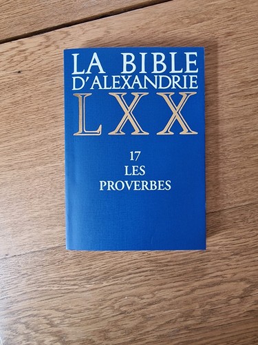 Bible alexandrie 17 - la, d'alexandrie,