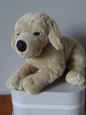 DOUDOU  CHIEN  NICOTOY LABRADOR GOLD  28 CM PELUCHE  BEIGE