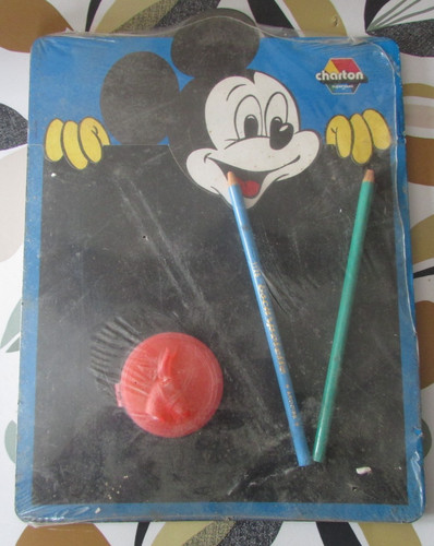 Vintage tableau ardoise disney - vintage,