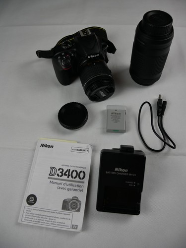 Nikon d3400 reflex 2mp 2 - nikon,