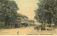 TARN ET GARONNE CAUSSADE cours du jardin public