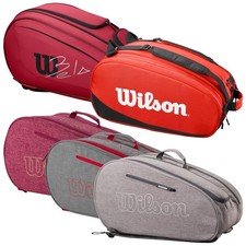 Padel Tennis Raquette Sac Wilson Bela Tour Équipe Carry Poignée Bandoulière 2025