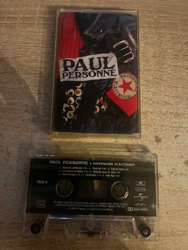 Cassette audio paul personne - cassette,