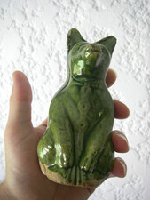 ancienne TIRELIRE à casser ours enchainé Orchies st clément onnaing money box