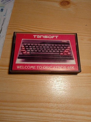 Logiciel cassette welcome - cassette, .