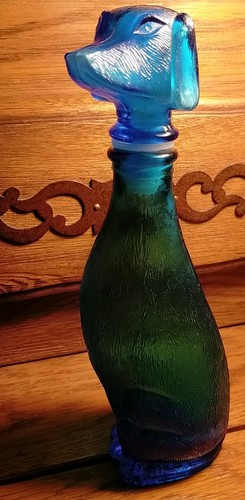 Rare bouteille empoli chien - rare,