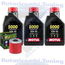 Set Entretien Huile Motul 5000