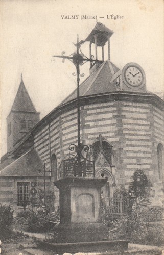 Carte postale ancienne valmy - postale,