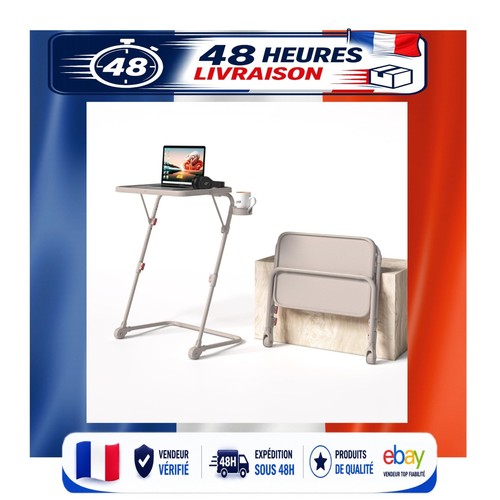 Bureau pliant réglable - pliant,