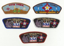 USA BOY SCOUTS OF AMERICA - BSA YUCCA SCOUT COUNCIL SHOULDER PATCH CSP