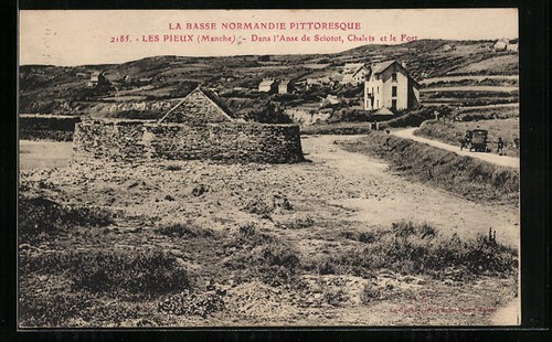 Cpa les pieux dans anse - les,