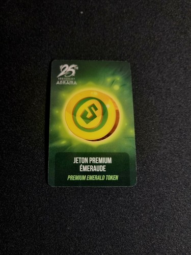 Jeton emeraude premium dofus - jeton,