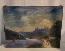 ancien tableau peinture