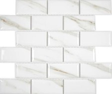 Mosaïque En Céramique Métro