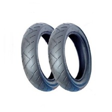 2 Pneus Poussette Bébécar