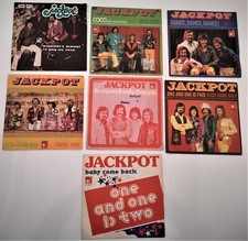 JACKPOT  LOT 7 disques vinyles