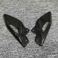 For  Street Triple 765 / R / RS 2016-2024 Carbon Fiber Heel Plates Guards