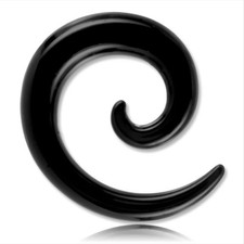 Élargisseur spirale acrylique