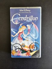 Cassette vintage VHS Walt Disney Cendrillon VF