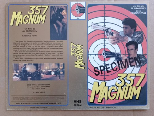 Jaquette vhs 357 magnum - jaquette,