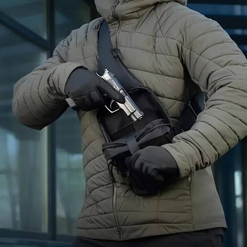 Tactical shoulder chest pack - chest,