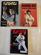 3 Livres Karaté Réussir Les