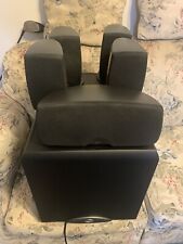 Klipsch Synergy Sub 10 Powered Subwoofer And Klipsch Quin3bk 5 Speakers Lot