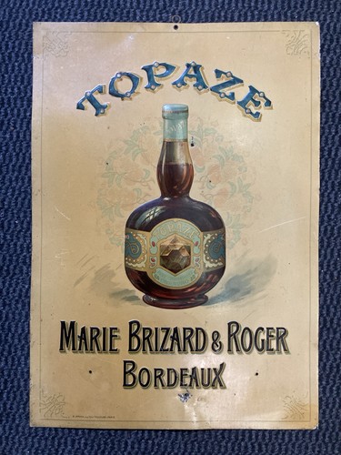 Plaque publicitaire bistrot - publicitaire,