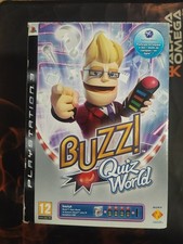 Buzz! Quiz World + 4 Buzzers + Clé Bluetooth - Complet FR Sony PS3 Playstation 3