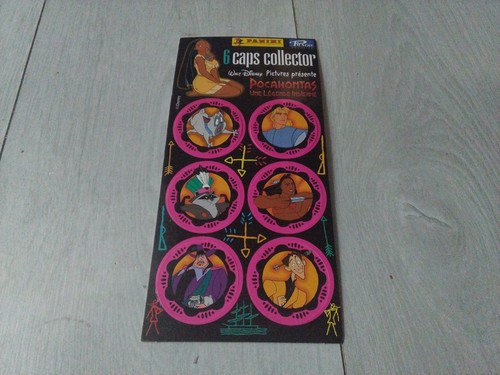Pocahontas disney panini - pocahontas, caps