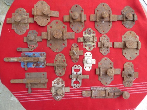 Lot targette verrou en - targette,