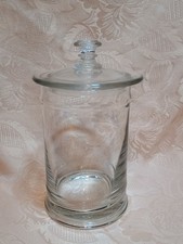 bonbonnière ou pot d'apothicaire, en verre