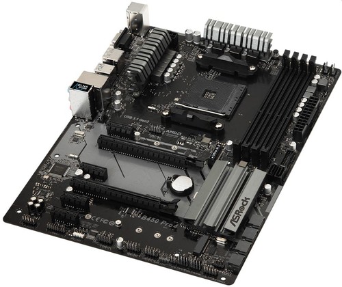 Asrock b450 pro4 amd am4 - b450,