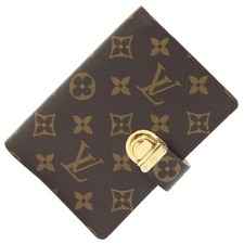 Pre-owned Louis Vuitton Monogram Agenda PM Koala R21013 Rose Ballerine 6-Hole