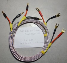 Cables enceintes montés W&M