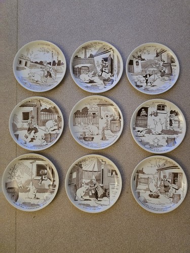 Lot assiettes parlantes le - ,
