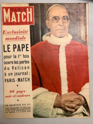 Paris match magazine - paris,