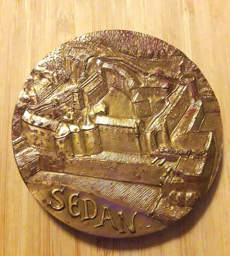 Medaille sedan ardennes le - sedan,