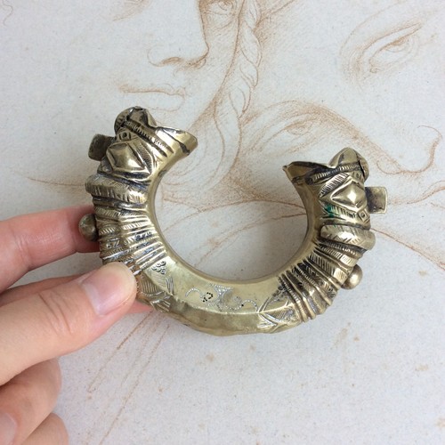 Grand bracelet jonc métal - grand,