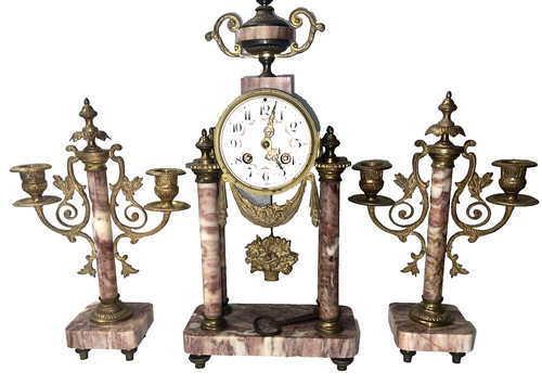 Garniture cheminée style - cheminée, de