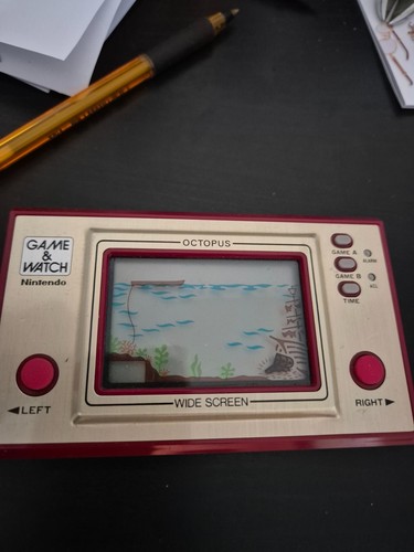 Game watch nintendo octopus - nintendo,