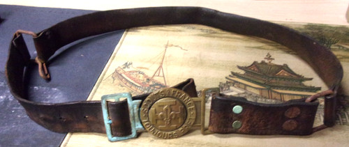 Ceinture ancienne scouts - ceinture, de