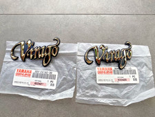 FOR YAMAHA VIRAGO XV125 XV250 EMBLEM SET (QTY.2) NOS 3DM-24161-30 , 3DM-24162-30
