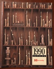 1990 Catalog HORNADY Bullets/Ammunition/Metallic Reloading/Dies GUNS/FIREARMS